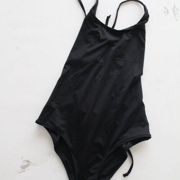 H&M Black One Piece Swimsuit Size US 8 EUR 38 - Picture 1 of 4